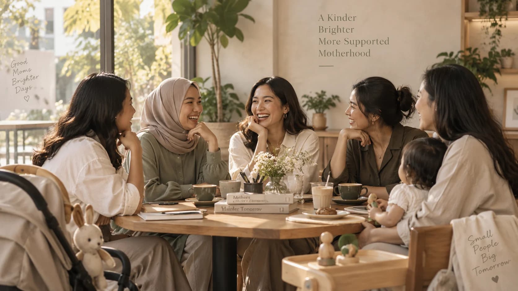 Komunitas Mom Club sebagai ruang aman untuk modern moms.