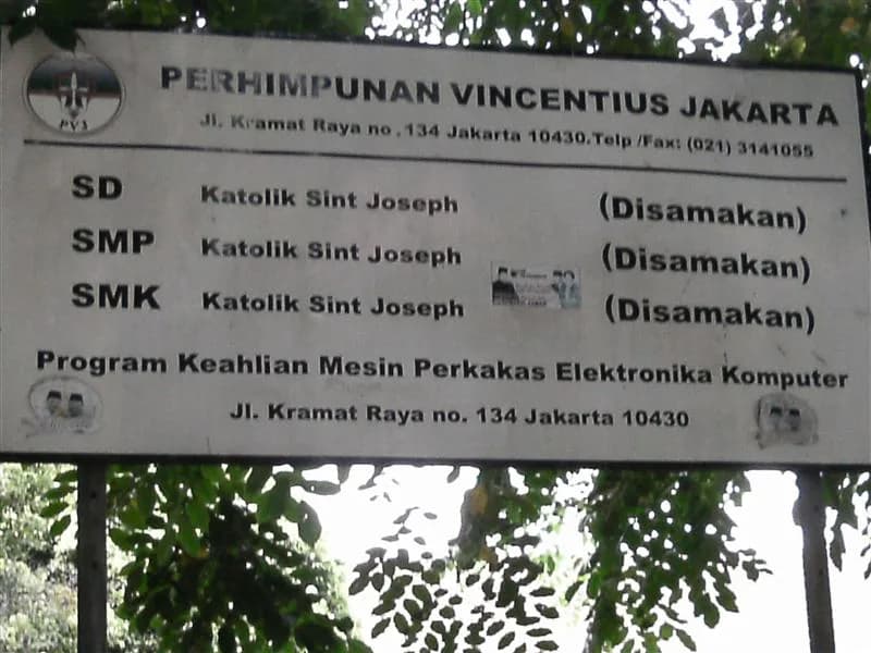 SMP SINT JOSEPH — Kemendikdasmen