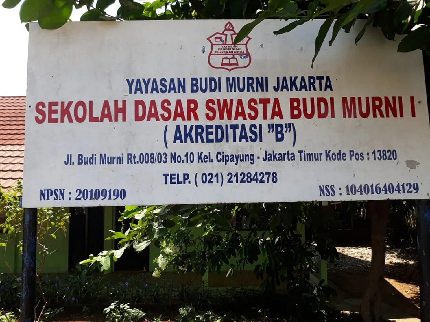 SD BUDI MURNI I — Kemendikdasmen